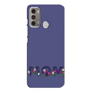 Чохол з принтом «Мама в квітах» для Motorola MOTO G60