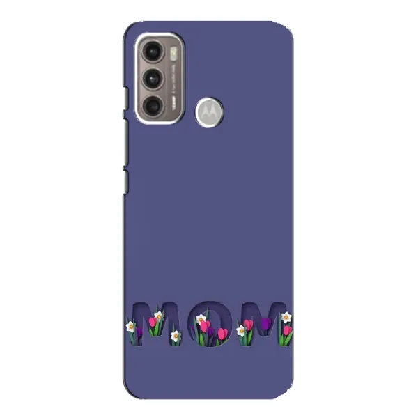 Чохол з принтом «Мама в квітах» для Motorola MOTO G60