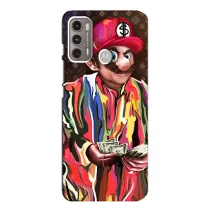 Брендновые Чехлы для Motorola MOTO G60 - (PREMIUMPrint) (Mario LV)
