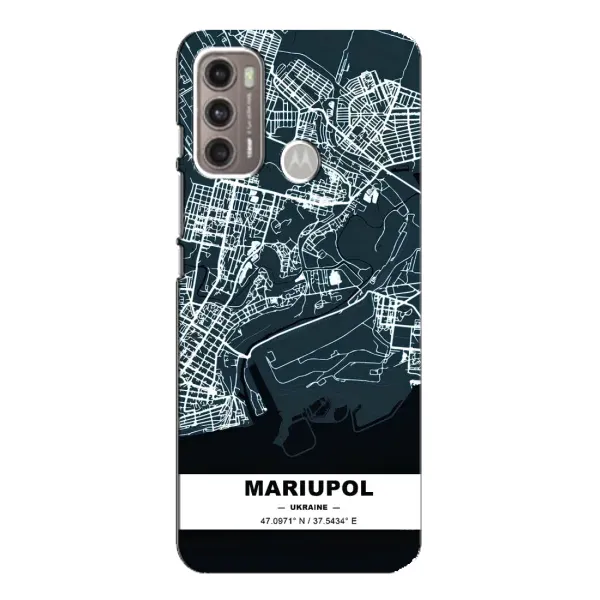 Чехол с принтом «Мариуполь» для Motorola MOTO G60