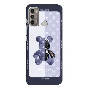 Круті Чохли Луі Віттон для Motorola MOTO G60 (AlphaPrint) (Медведик LV)