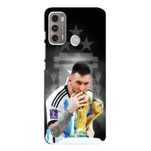 Чохли для Motorola MOTO G60 (Leo чемпіон) (AlphaPrint) (Мессі Чемпіон)