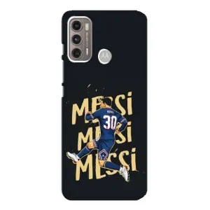 Чохли для Motorola MOTO G60 (Leo чемпіон) (AlphaPrint) (Messi ПСЖ)