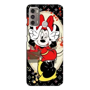 Чохол Disney Mouse Motorola MOTO G60 (PREMIUMPrint) (Мінні peace)