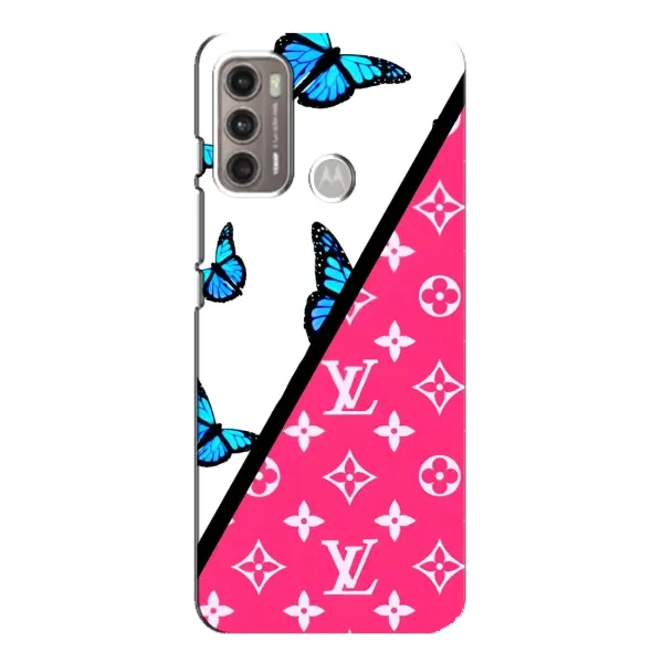 Чехол с принтом «Мода LV» для Motorola MOTO G60
