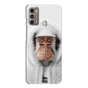 Чохли з Мавпами NFT для Motorola MOTO G60 (AlphaPrint) (мавпа NFT в тату)