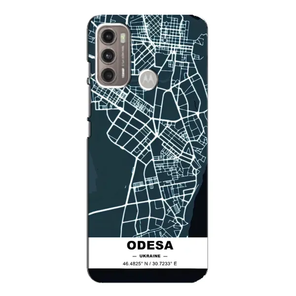 Чехол с принтом «Одесса» для Motorola MOTO G60