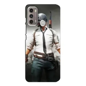 Чеjхол PUBG для Моторола МОТО Г60 (AlphaPrint) (Пабг мен)