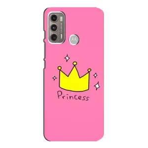 Чохол з принтом «Princess» для Motorola MOTO G60