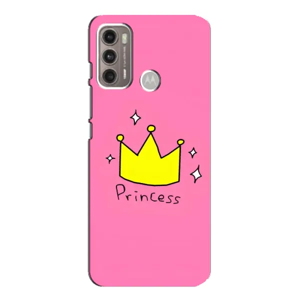 Чохол з принтом «Princess» для Motorola MOTO G60