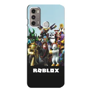 Чехлы с топовыми принтами для Мото G60 (ROBLEX)