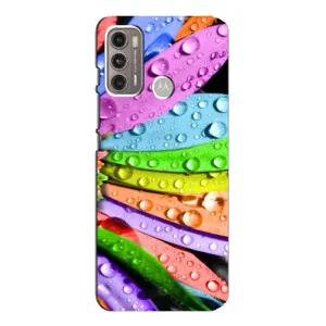 Чехлы (ART) Цветы на Motorola MOTO G60 (VPrint) (Семиквітка)