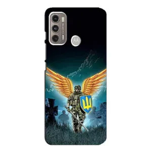 Чохол з принтом «Солдат ЗСУ» для Motorola MOTO G60