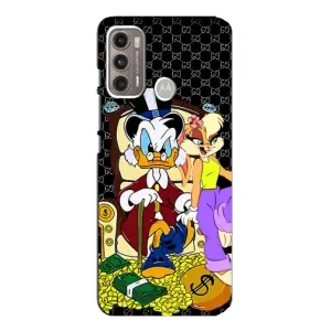 Чехли для Motorola MOTO G60 - Скрудж МакДак Louis Vuitton (PREMIUMPrint) (Стильна Утка)
