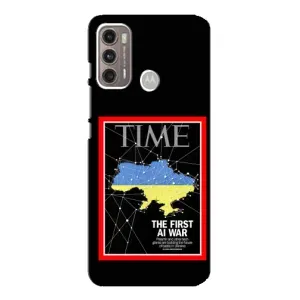Чохол з принтом «TIME Ukraine» для Motorola MOTO G60