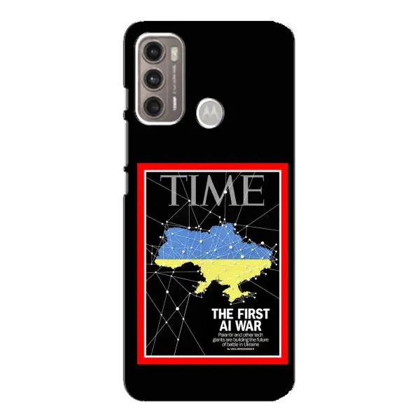 Чехол с принтом «TIME Ukraine» для Motorola MOTO G60 Чехол с принтом «TIME Ukraine» для Motorola MOTO G60