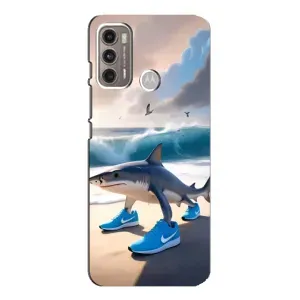 Чохол з мемом Тралалело тралала на Motorola MOTO G60