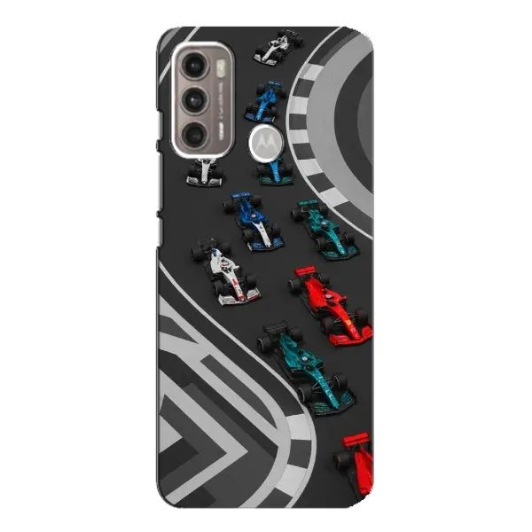 Чохол з принтом «Траса Ф1» для Motorola MOTO G60