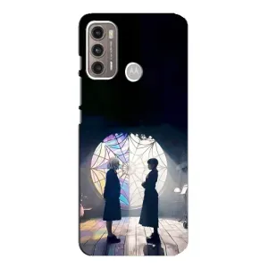 Чохли Венсдей на Motorola MOTO G60 Уенсдей (AlphaPrint) (Венздей та Інід)