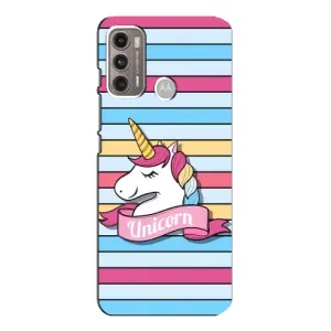 Чохол для Моторола МОТО Г60 - (Єдинорожки - Новинки) (AlphaPrint) (Unicorn)