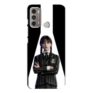Чохли Венсдей на Motorola MOTO G60 Уенсдей (AlphaPrint) (W-Wednesday)