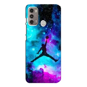 Чохли для Motorola MOTO G60 - з картинкою JORDAN (AlphaPrint) (Яскравий Джордан)