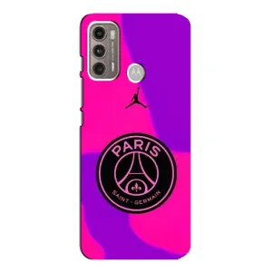 Чохли PSG для Motorola MOTO G60 (AlphaPrint) (яскравий ПСЖ)