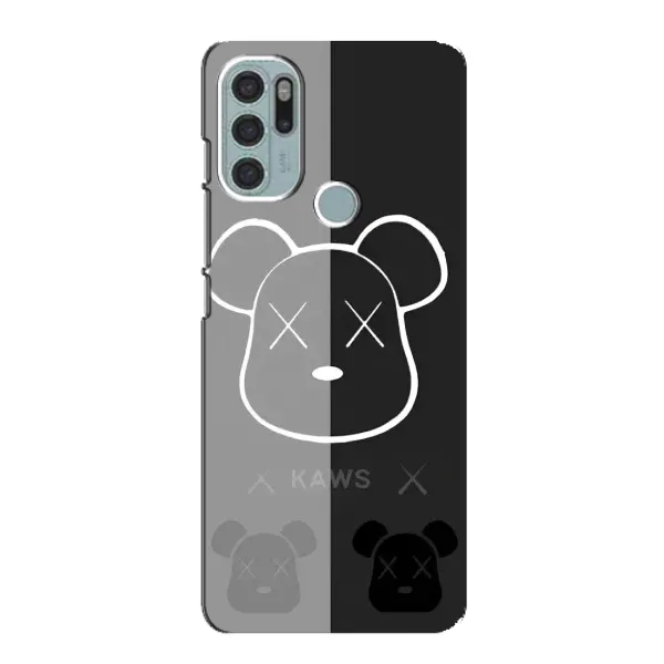 Чохол з принтом «БеарБрік очі» для Motorola MOTO G60s