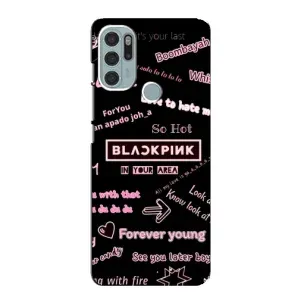 Чохол з принтом «BLACKPINK» для Motorola MOTO G60s