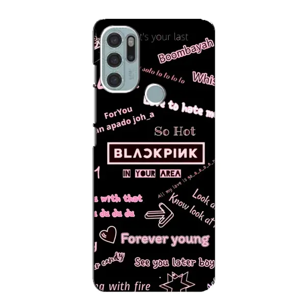 Чохол з принтом «BLACKPINK» для Motorola MOTO G60s