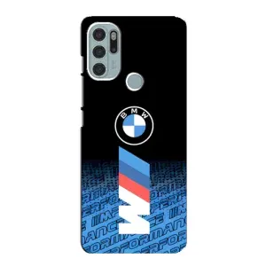 Чохол з принтом «БМВ Амг» для Motorola MOTO G60s