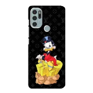 Чехлы для Motorola MOTO G60s - Скрудж МакДак Louis Vuitton (PREMIUMPrint) (Богатство Макдака)