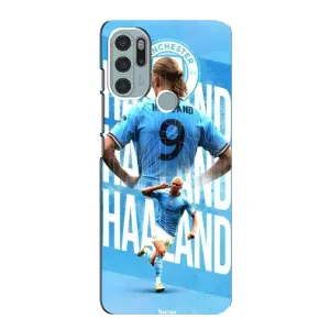 Чехлы с футболистом Ерлинг Холанд для Motorola MOTO G60s (AlphaPrint) (Erling Haaland)