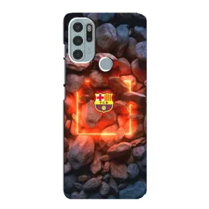 Чохол з принтом «ФК Барселона» для Motorola MOTO G60s