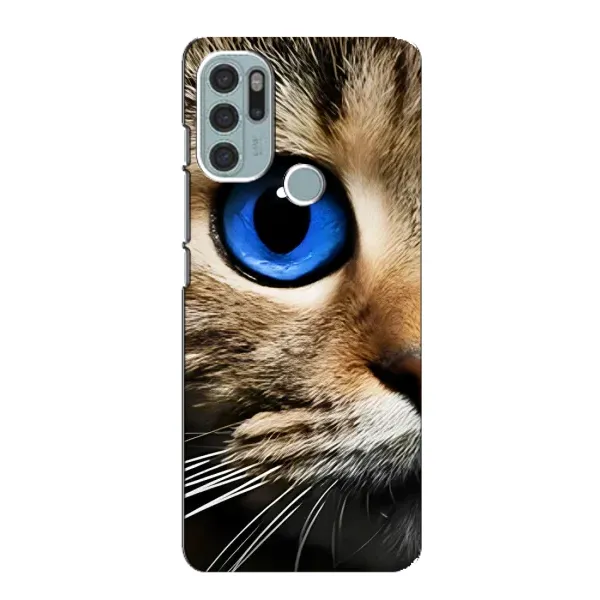 Чохол з принтом «Око кота» для Motorola MOTO G60s Чохол з принтом «Око кота» для Motorola MOTO G60s