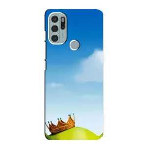 Чехол с мультфильмом Шрек на Motorola MOTO G60s (Голова Шрека)