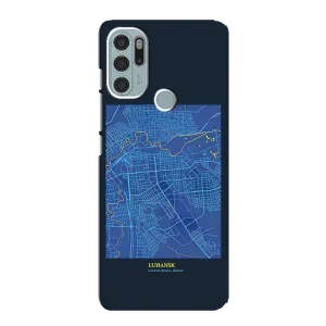 Чехол с принтом «Гуганск» для Motorola MOTO G60s