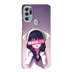 Чехол с принтом «Hentai chan» для Motorola MOTO G60s