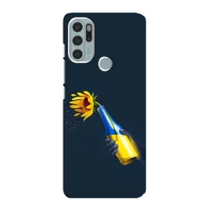 Чохол з принтом «Коктель молотова» для Motorola MOTO G60s