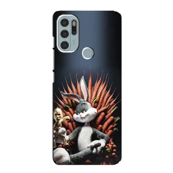 Чохол з принтом «Король Кролик» для Motorola MOTO G60s
