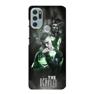 Чехол Криштиану Роналду для Motorola MOTO G60s (AlphaPrint) (Криштиано Лев)