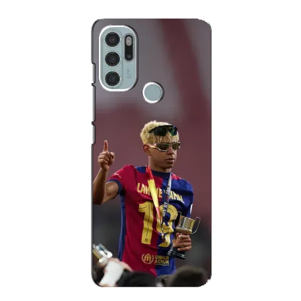 Чехол с принтом «Lamine Yamal» для Motorola MOTO G60s Чехол с принтом «Lamine Yamal» для Motorola MOTO G60s