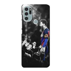 Чехлы Месси для Motorola MOTO G60s (AlphaPrint) (Lionel Messi)