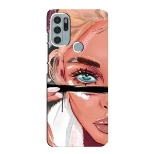 Чехол с печатью для Motorola MOTO G60s - (Мода) (AlphaPrint)