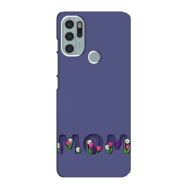 Чехол с принтом «Мама в цветах» для Motorola MOTO G60s
