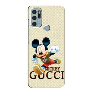 Чехол Disney Mouse Motorola MOTO G60s (PREMIUMPrint) (Mikki Gucci)