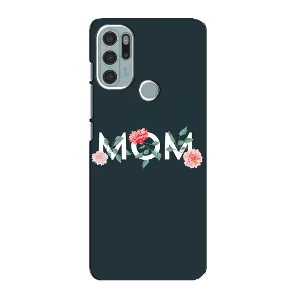Чехол с принтом «Mom дизайн» для Motorola MOTO G60s