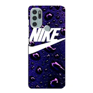 Чехол для Motorola MOTO G60s - с принтом Найк (AlphaPrint) (Найк принт)
