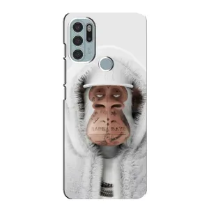 Чехлы с Обезьянами NFT для Motorola MOTO G60s (AlphaPrint) (обезьяна NFT в тату)