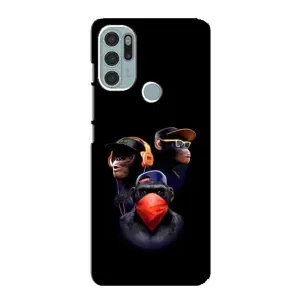 Чохол з Мавпами Motorola MOTO G60s - (AlphaPrint)
